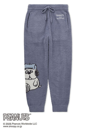 Peanuts Olaf Jacquard Lounge Pants for Men in blue made of soft Babymoco material with Olaf design from Gelato Pique.