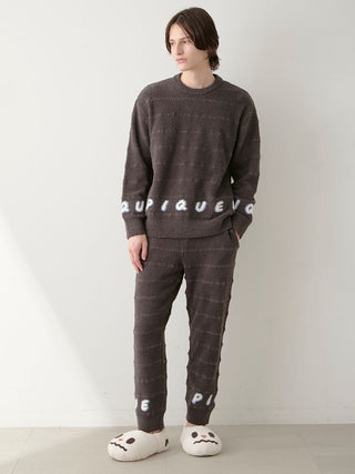[HALLOWEEN] MENS Baby Moco Pique Logo Jacquard Pants