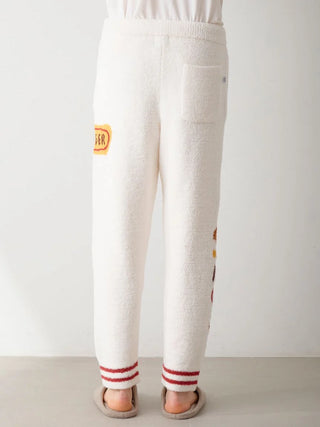 [Hirano Toshiyuki] Men's Powder Hamburger Jacquard Long Pants