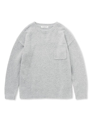 Boucle Men's Pullover in gray, Men's Pullover Sweaters at Gelato Pique USA.