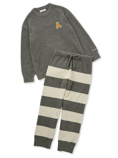 [MENS] Baby Moco Bear Pullover & Long Pants Set gelato pique