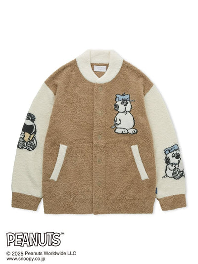 [PEANUTS][MENS] Olaf Babymoco Button Up Cardigan gelato pique