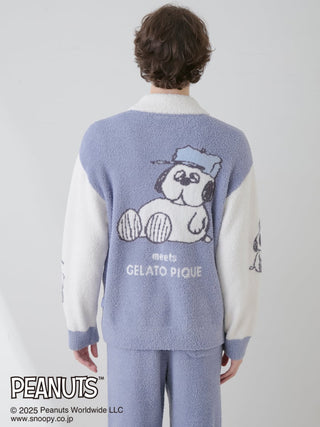 [PEANUTS] [MENS] Olaf Babymoco Jacquard Cardigan