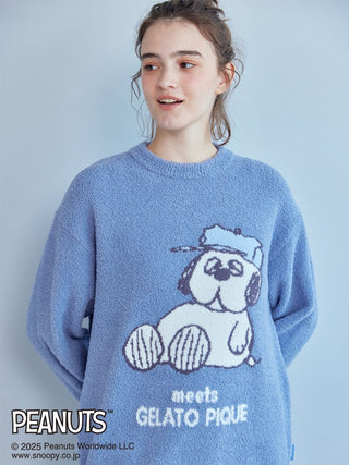 [PEANUTS][MENS] Olaf Jacquard Pullover Sweater