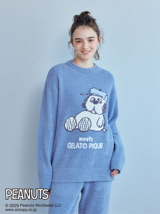 [PEANUTS][MENS] Olaf Jacquard Pullover Sweater