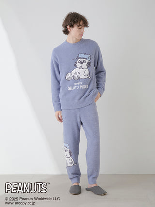 [PEANUTS][MENS] Olaf Jacquard Pullover Sweater