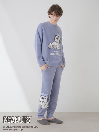 [PEANUTS][MENS] Olaf Jacquard Pullover Sweater