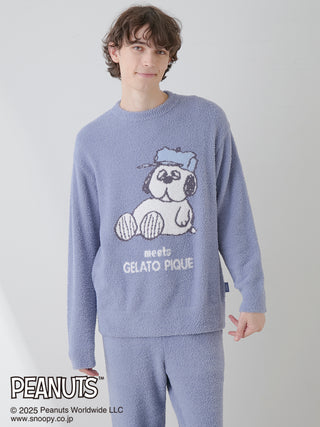 [PEANUTS][MENS] Olaf Jacquard Pullover Sweater