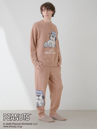 [PEANUTS][MENS] Olaf Jacquard Pullover Sweater