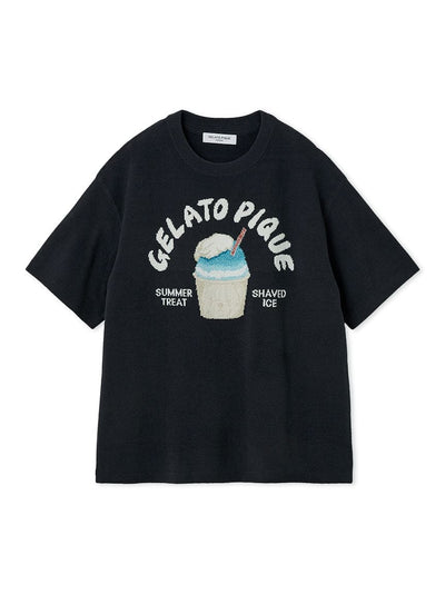 Men's Airy Moco Shaved Ice Jacquard Pullover gelato pique