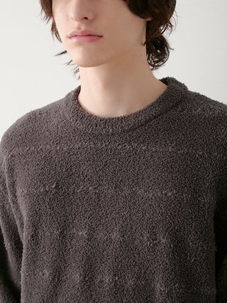 [HALLOWEEN] MENS Baby Moco Pique Logo Jacquard Pullover