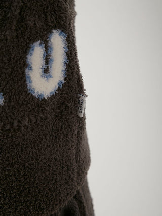 [HALLOWEEN] MENS Baby Moco Pique Logo Jacquard Cardigan