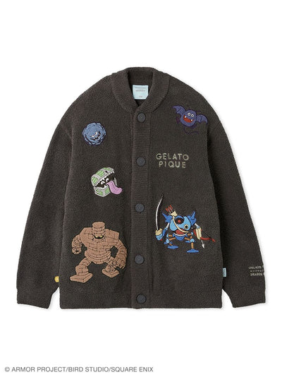 [Dragon Quest] Men’s Powder Assorted Monsters Blouson gelato pique
