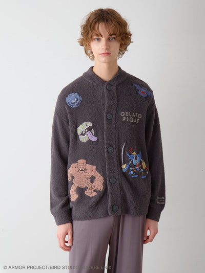 [Dragon Quest] Men’s Powder Assorted Monsters Blouson gelato pique