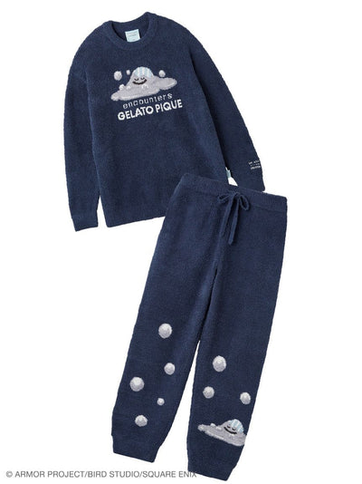 [Dragon Quest] Men’s Baby Moco Pullover & Monster Long Pants Set gelato pique