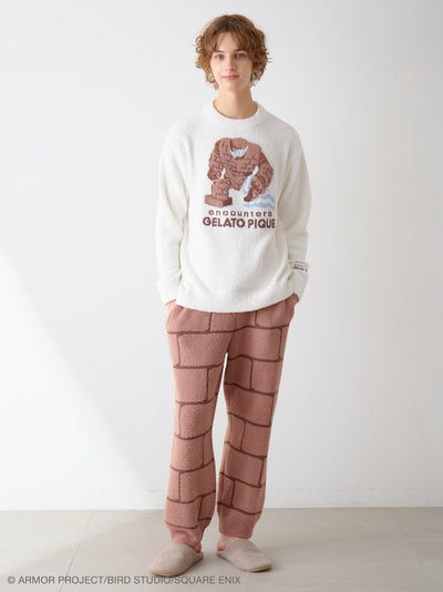 [Dragon Quest] Men’s Baby Moco Pullover & Monster Long Pants Set gelato pique