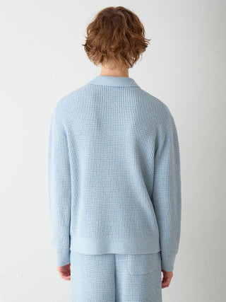 Men's Waffle Heart Sagara Knit Shirt