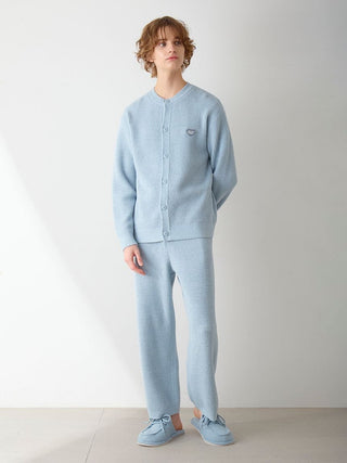 Men's Waffle Heart Sagara Knit Cardigan