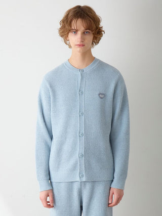 Men's Waffle Heart Sagara Knit Cardigan