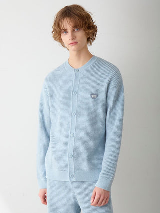 Men's Waffle Heart Sagara Knit Cardigan