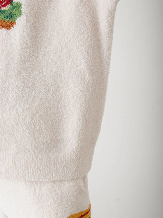 [Hirano Toshiyuki] Men's Powder Hamburger Jacquard Pullover