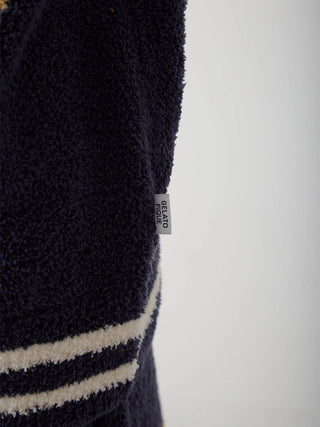 [Hirano Toshiyuki] Men's Powder Hamburger Jacquard Blouson