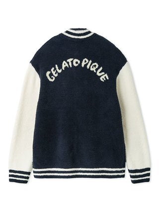 [Hirano Toshiyuki] Men's Powder Hamburger Jacquard Blouson