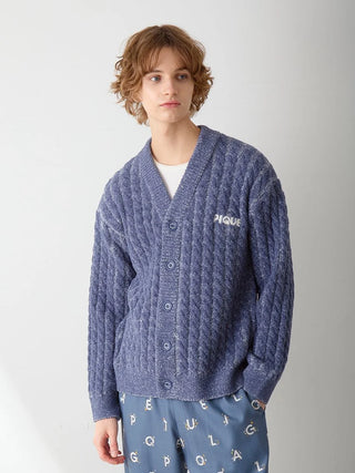 Men's Melange Cardigan