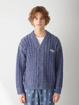 Men's Melange Cardigan