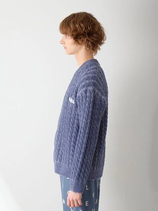 Men's Melange Cardigan