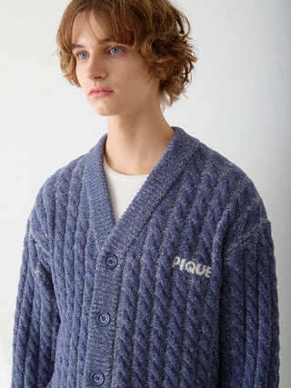 Men's Melange Cardigan