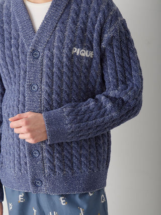 Men's Melange Cardigan