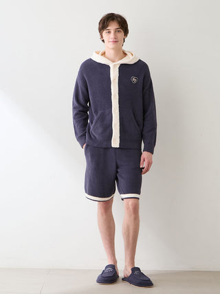 Men's Airy Moco Collegiate Logo Hoodie - view 3