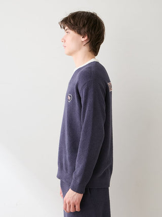 Men's Airy Moco Collegiate Logo Pullover - view 9