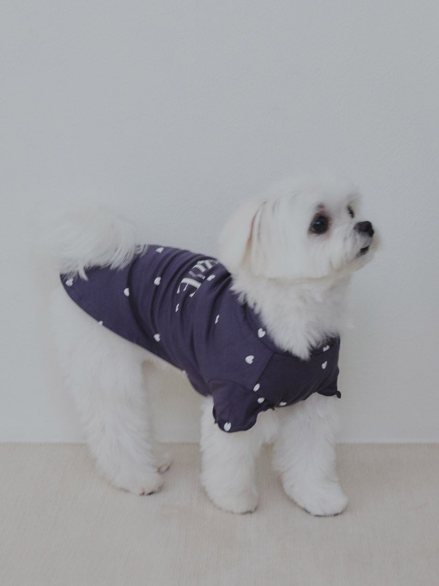 [CAT&DOG] Cool-touch Heart Pet Pullover