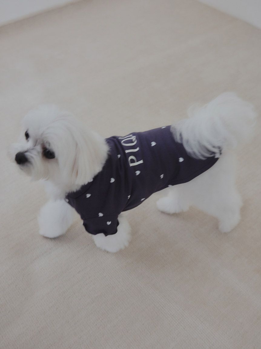 [CAT&DOG] Cool-touch Heart Pet Pullover
