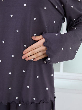 Cool-touch Heart Logo T-Shirt & Shorts Set