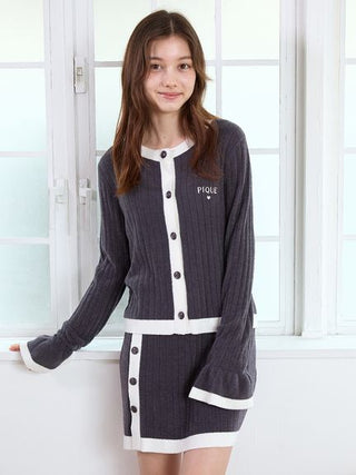 Smoothie Rib Skirt Pants
