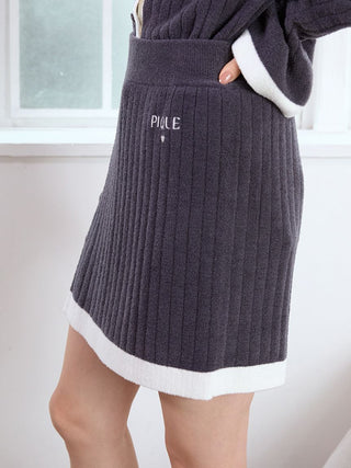 Smoothie Rib Skirt Pants