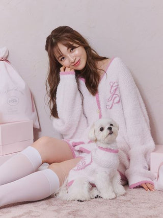 [HOLIDAY][CAT&DOG] Glittering Feather Pet Pullover