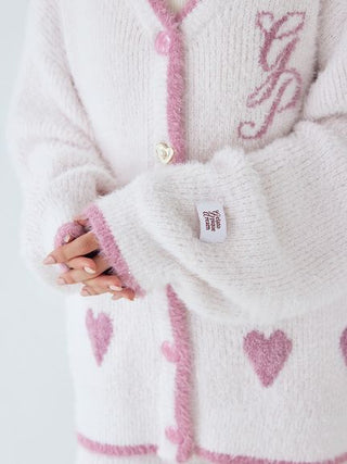 [HOLIDAY] Glittering Feather Cardigan & Shorts Set