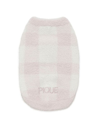 [CAT&DOG] Checkered Pet Pullover