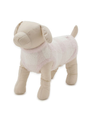 [CAT&DOG] Checkered Pet Pullover