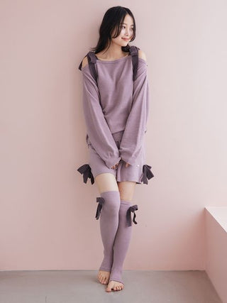 [Sleep] Ribbon Compression Socks - view 17