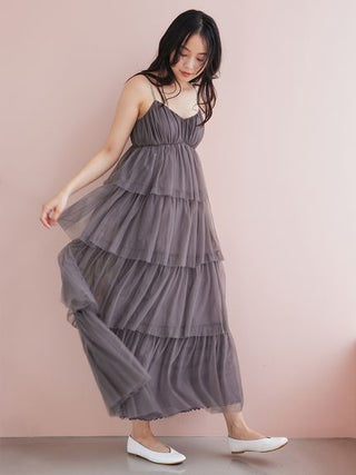 Tulle Dress with Built-in bra - view 11