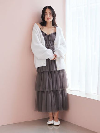 Tulle Dress with Built-in bra - view 4