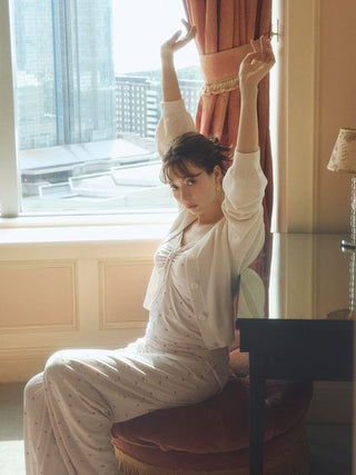 Cool Rayon Ribbon Camisole & Pants Set - view 22