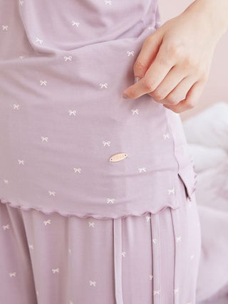 Cool Rayon Ribbon Camisole & Pants Set - view 12