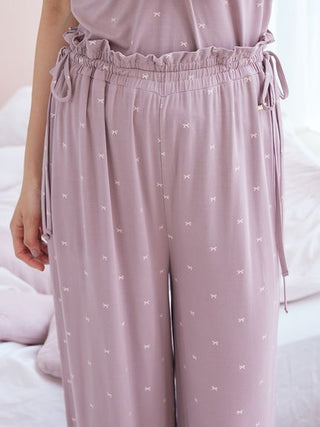 Cool Rayon Ribbon Camisole & Pants Set - view 8
