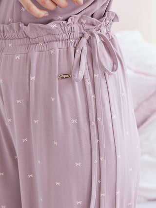 Cool Rayon Ribbon Camisole & Pants Set - view 7